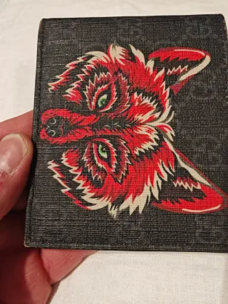 Cartera Gucci GG Supreme Lobo Enfurecido