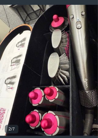 Dyson Airwrap Set Completo Rosa y Plata