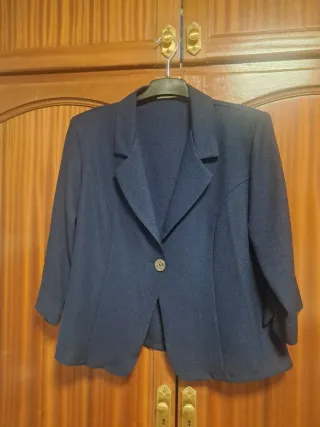 Chaqueta azul mujer talla L/54