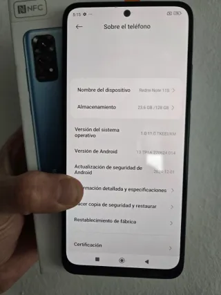 Xiaomi Redmi Note 11S Blu