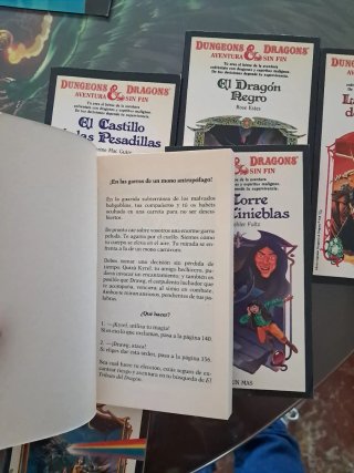 ​Lote 6 Libros Dungeons & Dragons - Aventura Sin