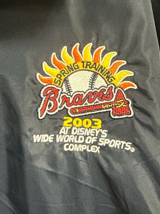 Cortavientos Atlanta Braves 2003 Talla XL