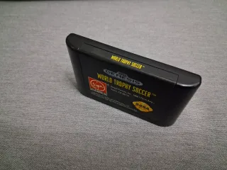 Videojuego World Trophy Soccer megadrive Genesis