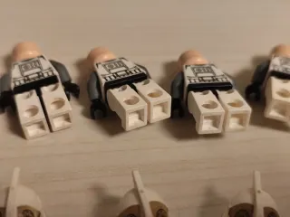 5 Artilleros Clones Lego Star Wars SW0221 Lote N°2