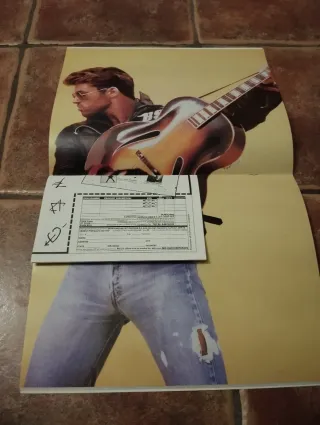 George Michael The Faith Tour Libro