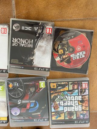Lote Juegos PS3 + 2 Mandos