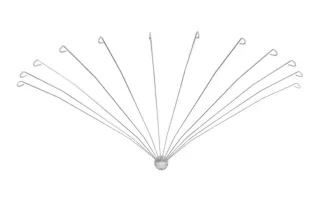 Barra de ducha plegable cromada – NUEVA sin usar