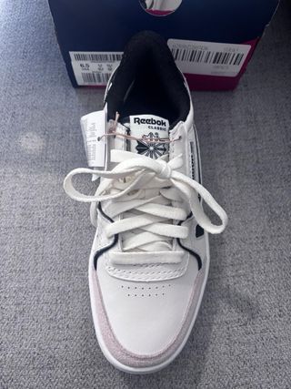 Zapatillas Reebok Blancas y Rosas Talla 38