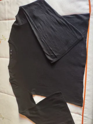 Jersey fino Mango negro