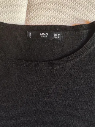 Jersey fino Mango negro