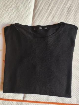 Jersey fino Mango negro
