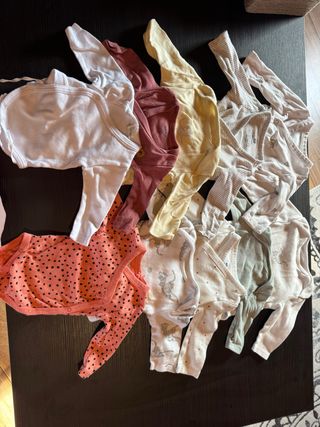 Pack 5 Bodies Bebé Talla 0/3 Meses