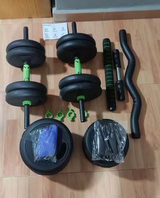 ◆NUEVO PRECINTADO◆ Juego de pesas 20Kg a estrenar