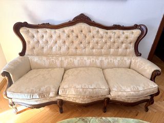 Sofá clásico Luis XV