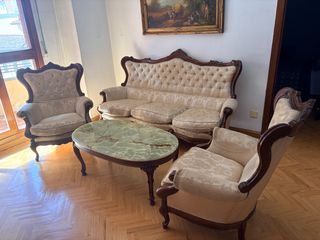 Sofá clásico Luis XV