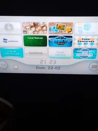 Nintendo Wii Azul