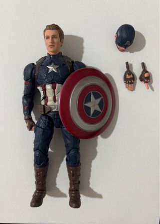 Capitán América Marvel Legends Figura