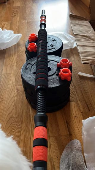 ◆NUEVO PRECINTADO◆ Juego de pesas 20Kg a estrenar