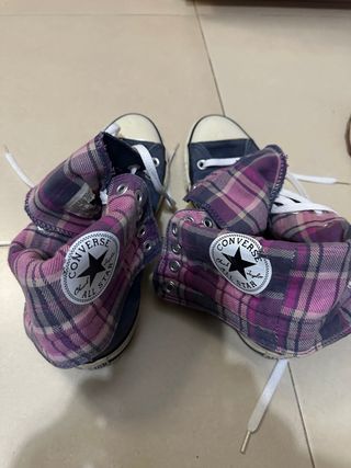 Converse All Star a cuadros