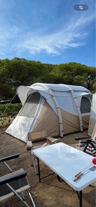 Tienda campaña hinchable Quechua 6 personas