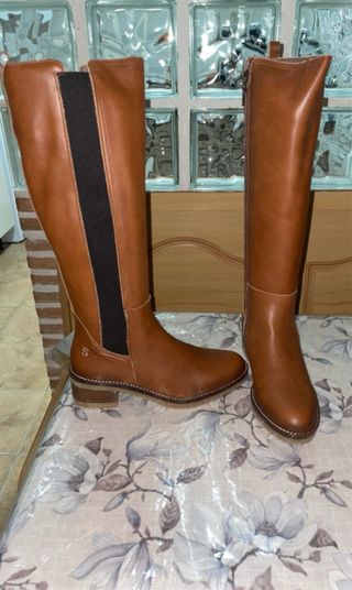 Botas altas Solera marrones