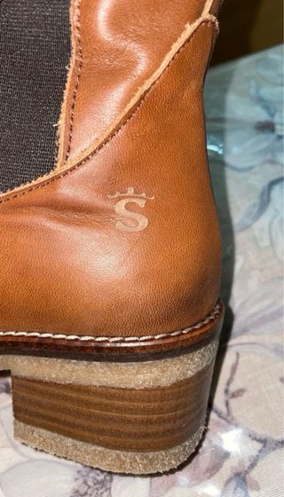 Botas altas Solera marrones