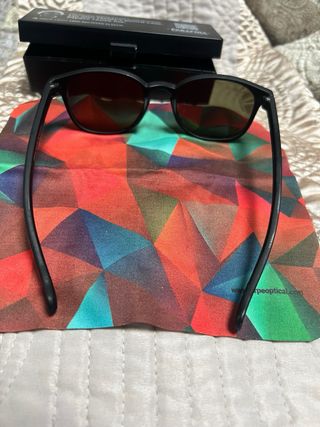 Gafas de sol infantiles negras De 10 a 13 años