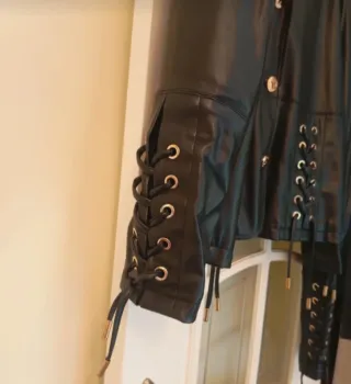 Traje Polipiel Negro Lola Casademunt Talla M