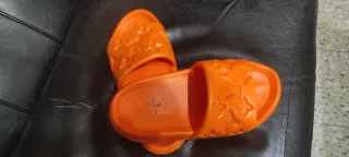 Chanclas Louis Vuitton Naranja