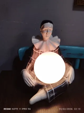 Lámpara Arlequín Vintage original años 60-70