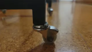 Galán de noche madera y metal