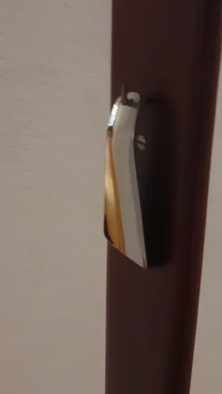 Galán de noche madera y metal