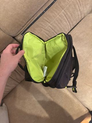 Mochila Adidas Negra y Verde