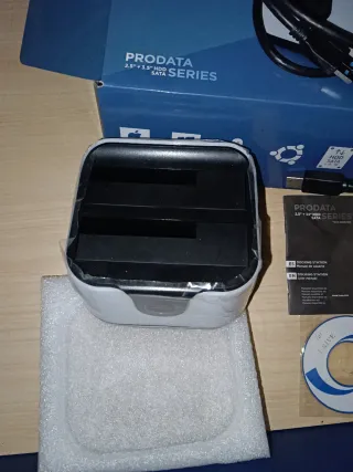Docking station USB 3.0 SATA para HDD/SSD clonació