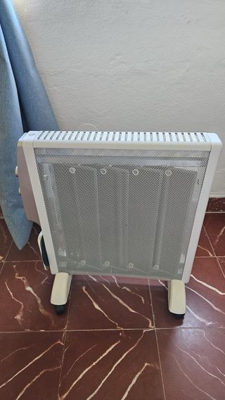 Radiador orbegozo de Mica 1000/2000W con Ruedas