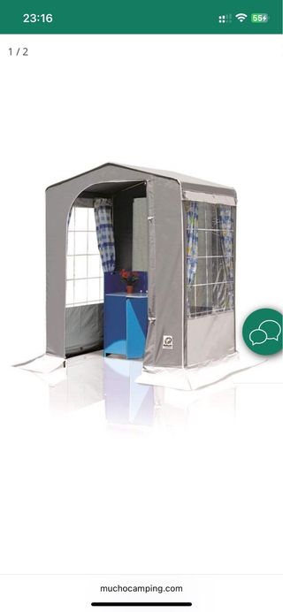 Tienda cocina camping