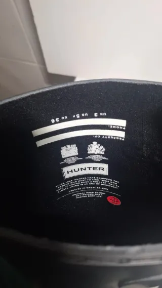 Botas Hunter Originais Pretas