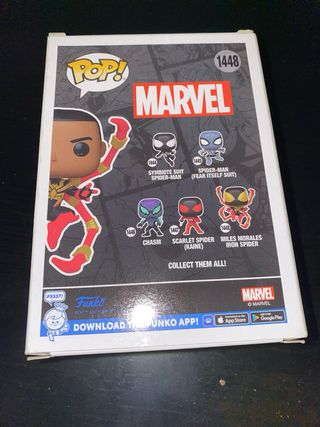 Funko Pop Marvel Miles Morales Iron Spider Chase 1