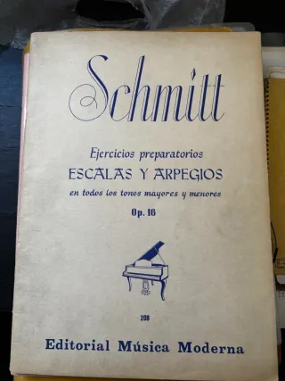 Lote Partituras Piano Vintage