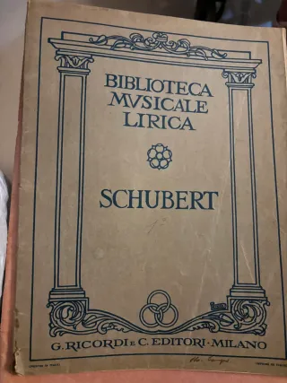 Lote Partituras Piano Vintage