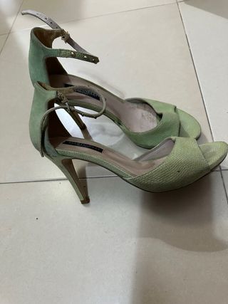 Zapatos de tacón MARCELLI oro/verde