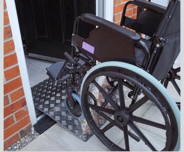 Rampe in alluminio per soglia di ponte 800X700