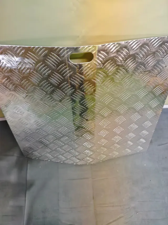 Rampe in alluminio per soglia di ponte 800X700