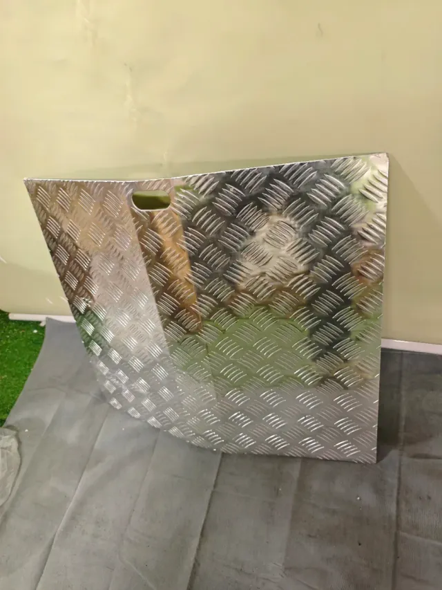 Rampe in alluminio per soglia di ponte 800X700