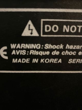 Amplificador Sonora TG100 Guitarra Eléctrica Korea