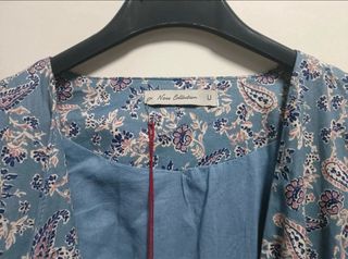 Chaqueta kimono azul