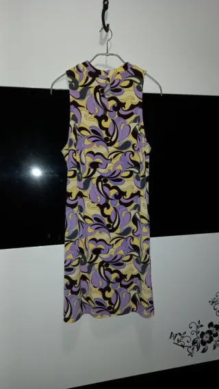 Abito Mango fantasia stile retrò