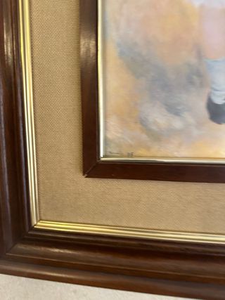 Cuadro niña con aro