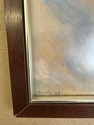 Cuadro niña con aro