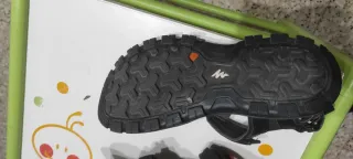 Sandalias negras para hombre